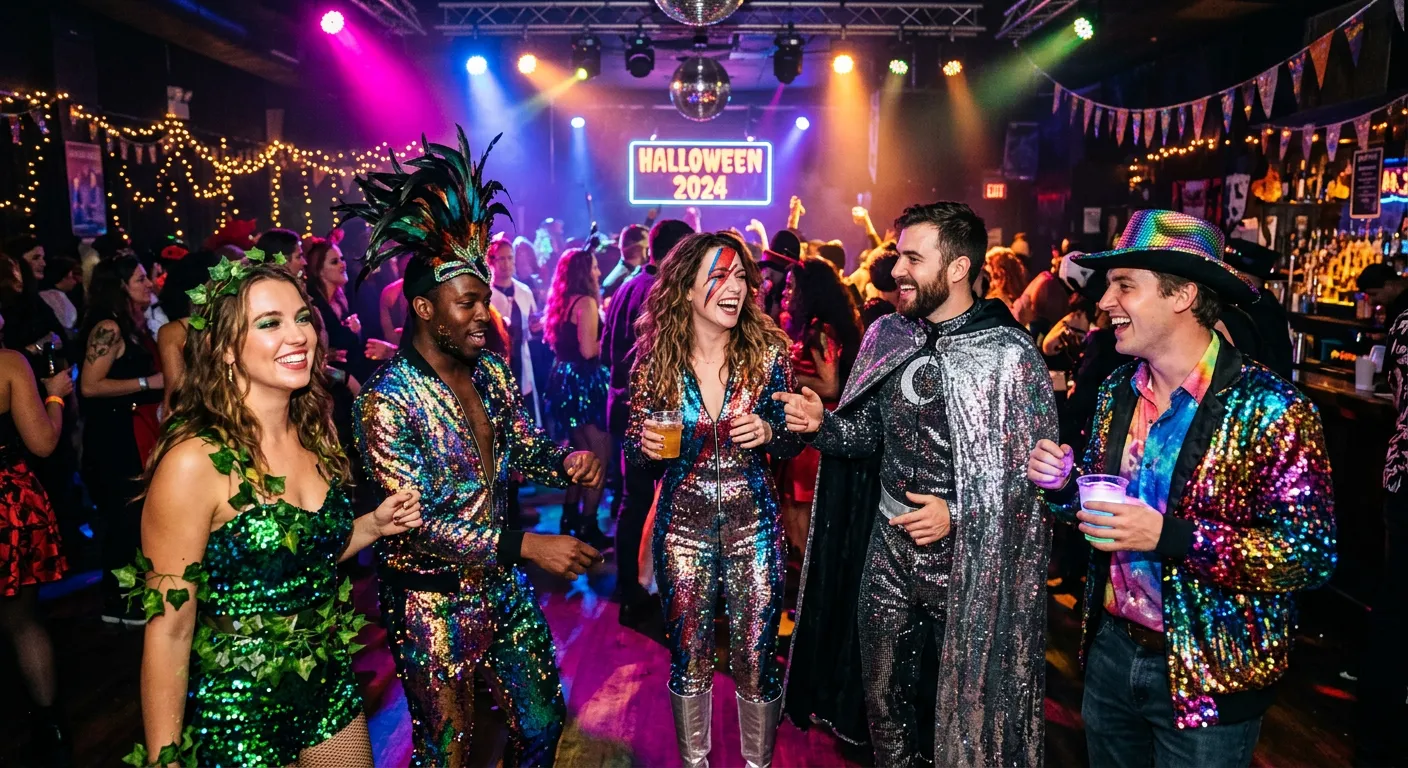 Halloween Sequin Costumes: Shine in the Dark