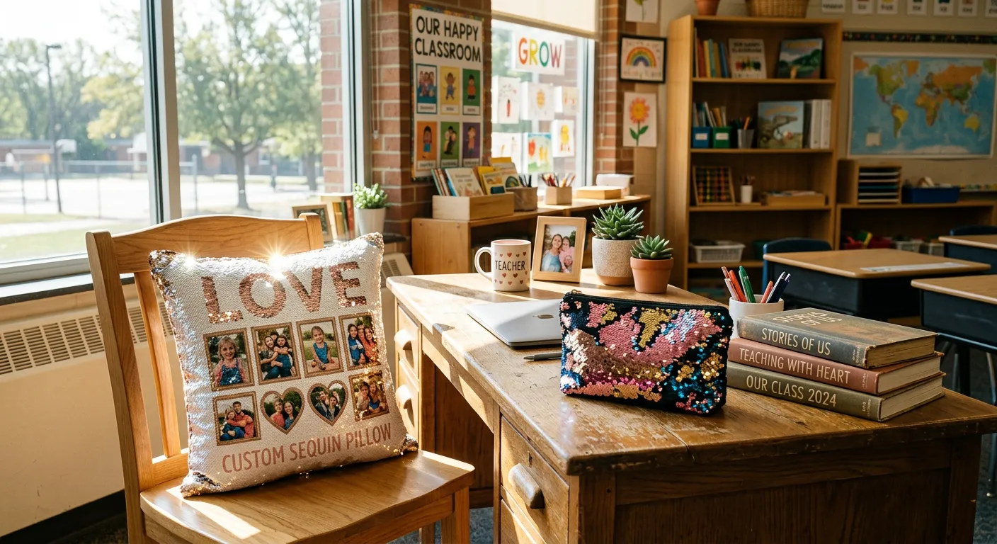 Personalized Gifts for Teachers: Why Sequins are a Grade A Choice