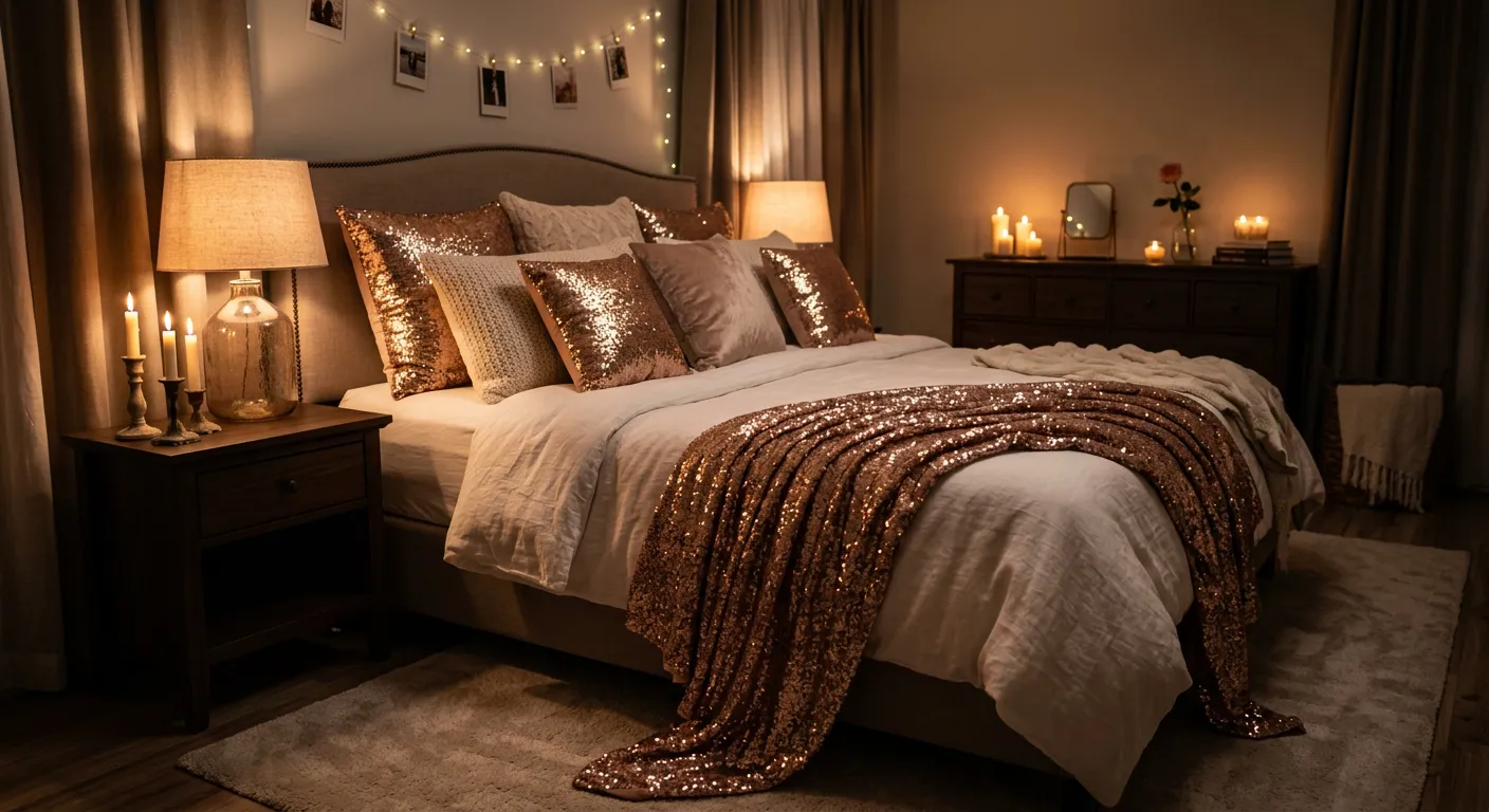 Romantic Home Decor: Why Sequins are the New Candlelight