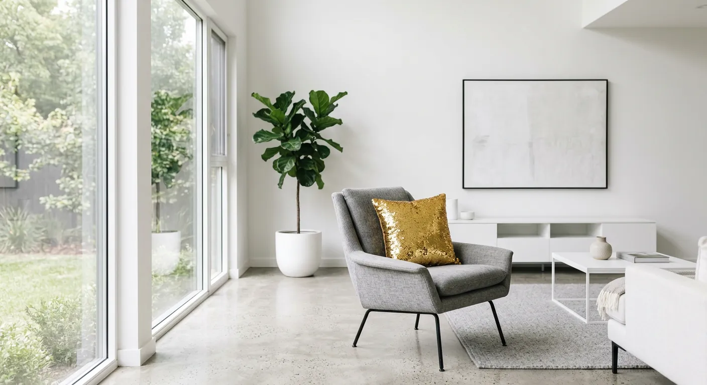 Incorporating Sequin Accents into Modern Minimalism